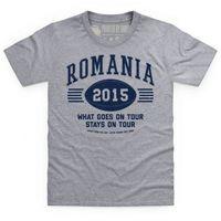 Romania Tour 2015 Rugby Kid\'s T Shirt