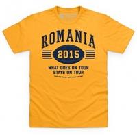 Romania Tour 2015 Rugby T Shirt