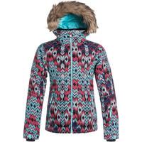 Roxy Jet Ski - Chaqueta De Snow girls\'s Children\'s jacket in Multicolour