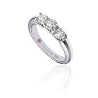 roseberry lily 18ct white gold 100 carat three stone diamond eternity  ...