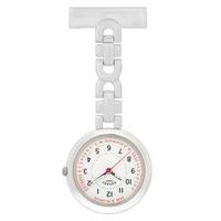 rotary stainless steel nurses fob watch
