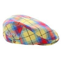 royal awesome plaid awesome tartan funky golf hat