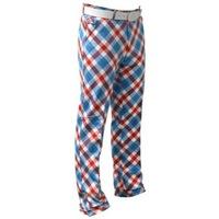 Royal & Awesome Plaid a Blinder Funky Golf Trousers
