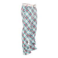 Royal & Awesome Well Plaid Tartan Funky Golf Trousers