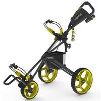 Rovic by Clicgear RV3F Trolley Charcoal/Yellow