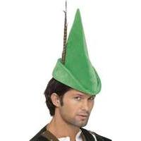 Robin Hood Hat Deluxe Green