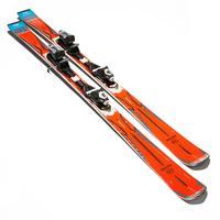 Rossignol Pursuit 16AR Skis with Axium 110 Bindings, Red