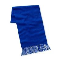 royal blue cashmere scarf in gift box savile row