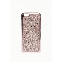 ROSE GOLD GLITTER I PHONE 6 CASE