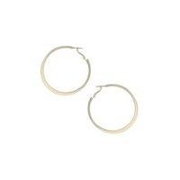 rose gold hoop earrings