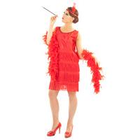 roaring 20s flapper red