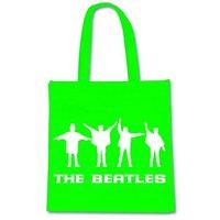 Rock Off - The Beatles Sac Shopping Eco Help Semaphore Vert