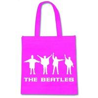 Rock Off - The Beatles Sac Shopping Eco Help Semaphore Magneta