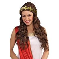 Roman Laurel Wreath Gold Leaf Headband Women\'s Costume Accessory