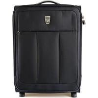 roncato 406753 trolley 20cm luggage blue mens hard suitcase in blue