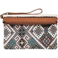 roxy purse addict bolso de mano de lona womens handbags in multicolour