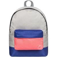 roxy sugar baby colorblock mochila mediana womens backpack in grey