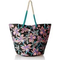 roxy sun seeker kvj8 womens shopper bag in black