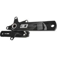 Rotor 3D24 Road Bike Chainset 110BCD - Black / 5 Arm, 110mm / 170mm