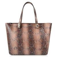 ROBERTO CAVALLI Reptile Effect Shopper Tote Bag