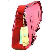 Rocket Dog Rosemary Satchel - Red 2 internal pockets, mobile phone pocket. 1 compartment.