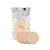 round makeup sponge set