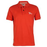 rochester polo shirt in paprika tokyo laundry