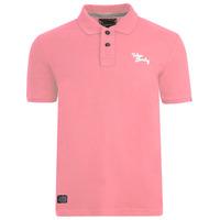 Rochester Polo Shirt in Pastel Pink - Tokyo Laundry