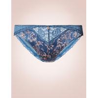 Rosie for Autograph Silk & Lace Brazilian Knickers
