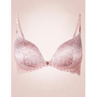 rosie for autograph silk lace padded plunge bra a e