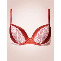 Rosie for Autograph Silk & Lace Padded Balcony Bra A-E