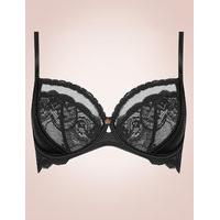 Rosie for Autograph Silk & Lace Non-Padded Balcony Bra B-DD