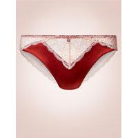 Rosie for Autograph Silk & Lace Brazilian Knickers