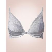 Rosie for Autograph Silk & Lace Padded Beau Plunge Bra A-E