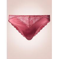 Rosie for Autograph Silk & Lace Brazilian Knickers