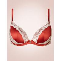 rosie for autograph silk lace padded plunge bra a e