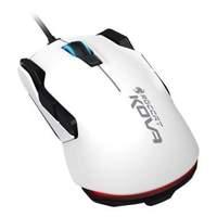 roccat kova pure performance 7000dpi optical gaming mouse 18m white ro ...