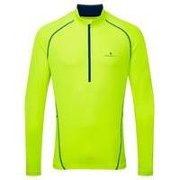 Ronhill Base Thermal 200 1/2 Zip Tee - Yellow, Yellow