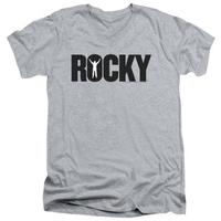 rocky logo v neck