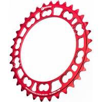 Rotor Q-Chainring 130BCD - Red / 39T / 5 Arm, 130mm / Inner