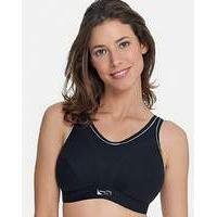 Royce Impact Free Black/Silvr Sports Bra