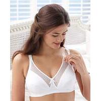 royce charlotte white nursing bra