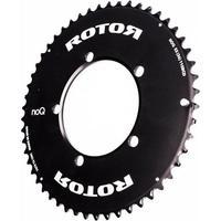 Rotor NOQ-Chainring 110BCD Aero - Black / 52T / 5 Arm, 110mm / Outer