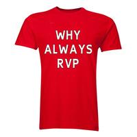 robin van persie why always rvp t shirt red