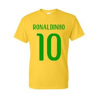 Ronaldinho Brazil Hero T-shirt (yellow)