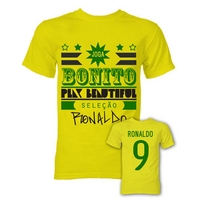 Ronaldo Joga Bonito T-Shirt (Yellow)