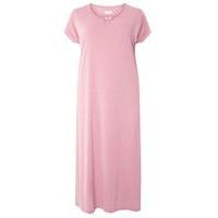 Rose Pink Long Nightdress, Pink