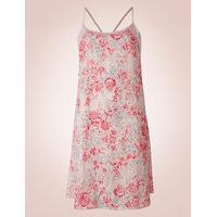 Rosie for Autograph Satin Floral Print Chemise
