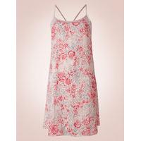 rosie for autograph satin floral print chemise