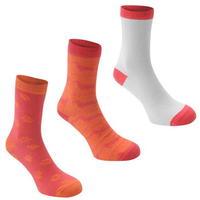 Rock and Rags and Rags 3 Pack Ladies Ankle Socks